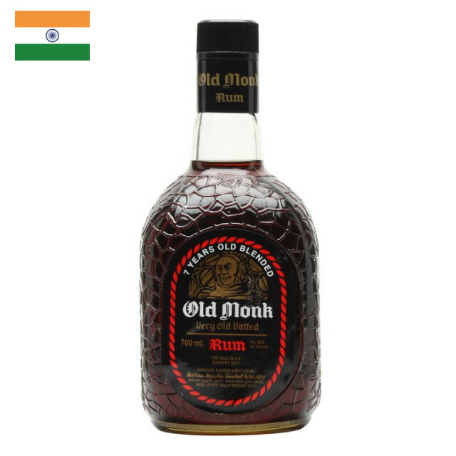 【楽天市場】OLD MONK 750ml オールドモンク ラム酒【INDIA RUM】【正規輸入品】【輸入インド】インド酒 インド 結婚祝い