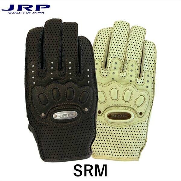 JRP SRM バイクグローブ バイク グローブ 手袋 レザー 革 皮革 国産 ジェイ アール プロダクツ 【SALE／92%OFF】