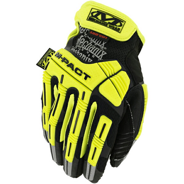 MechanixWear/メカニクスウェア Hi-Viz M-Pact D5 Glove エムパクト D5グローブ【イエロー】 SMP-C91 main image 0