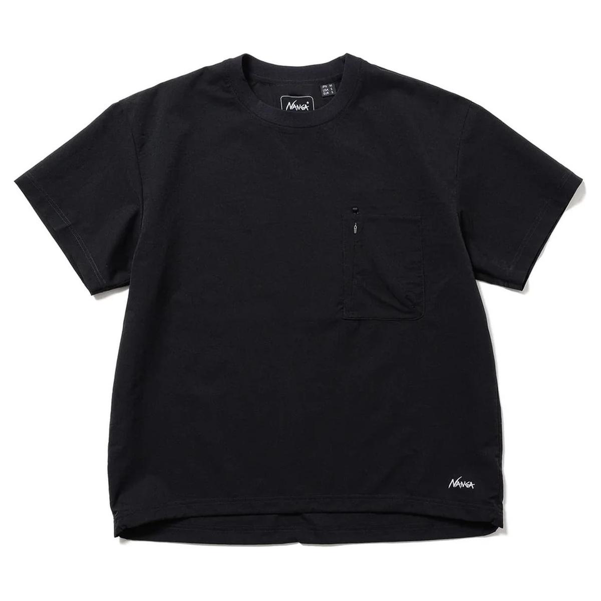 NANGA ナンガ DotAir COMFY TEE 一点エア湖 コンフィー ティーシャツ P.BLK/S.BEG/GRN/NVY S/M/L/XL N2500-1J300A