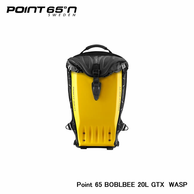 Point 65°n ポイントシックスティーファイブ Point 65 BOBLBEE 20L GTX Wasp 65-B20GX-MYL|バイクとアウトドアのインディーズ
