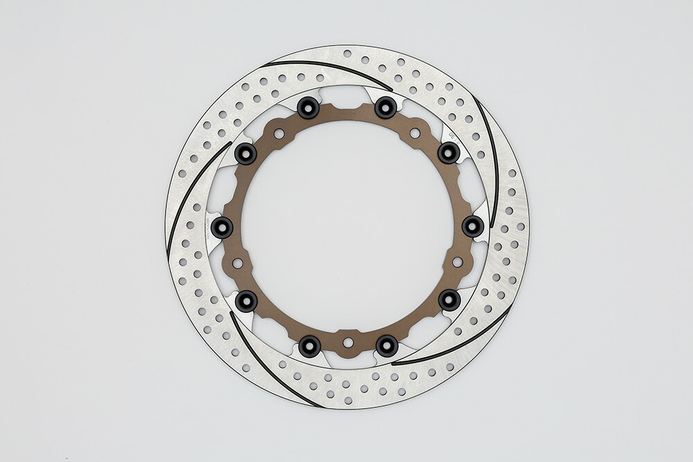 SUNSTAR サンスター プレミアムレーシング フロントディスクローター ブラック HP2Megamoto HP2Sport K1200S K1200R R1200R R1200RS R1200RT R1200S R1200ST RnineT Pure Racer S1000R S1000RR S1000XR F800R F800GT F800S F800ST F900R XR フルフローティング