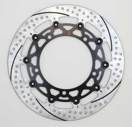 SUNSTAR サンスター プレミアムレーシング フロントディスクローター ブラック Ninja250 ZX-25R Z250 Ninja400 Z400 フルフローティング セミフローティング 右用 ホール&スリット Tタイプ 29,601円