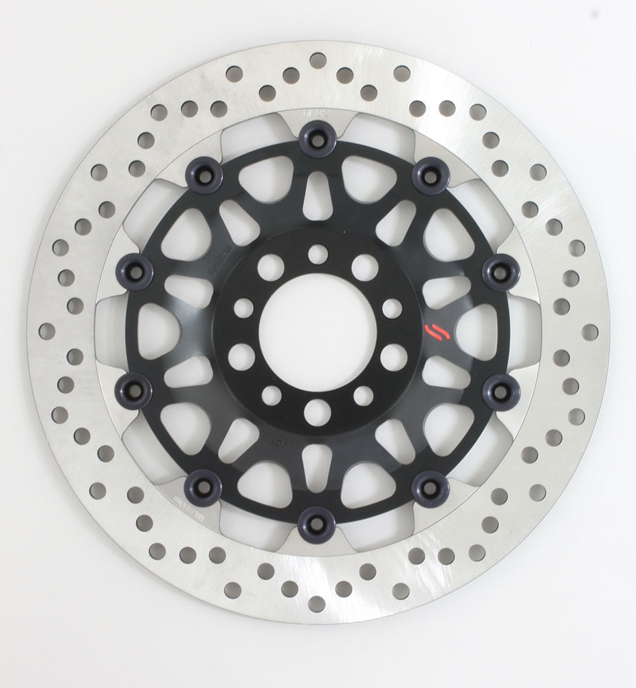 wave ディスクローター DIO系 WAVEブレーキディスクローター 200mm サポート付 シルバー