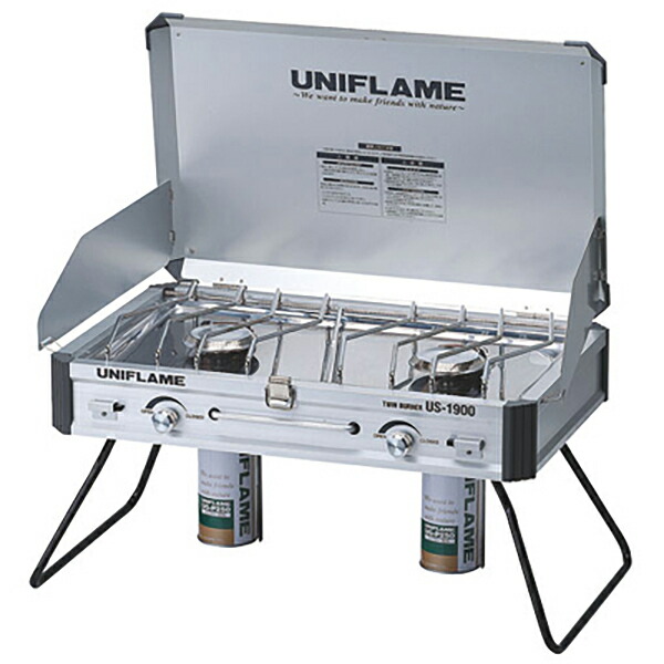 UNIFLAME ユニフレーム ツインバーナー US-1900 610305|バイクとアウトドアのインディーズ