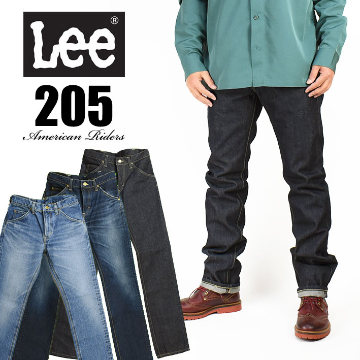 Lee リー 205 タイトストレート Lee RIDERS AMERICAN RIDERS メンズ ジーンズ 日本製 LM8205|indigo blue