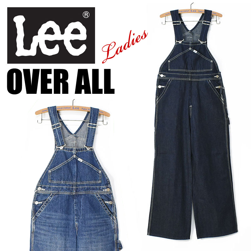 Lee オールインワンLS2025 Mサイズ/ネイビー Lee オーバーオール 大きいサイズ メンズ デニム OVERALLS
