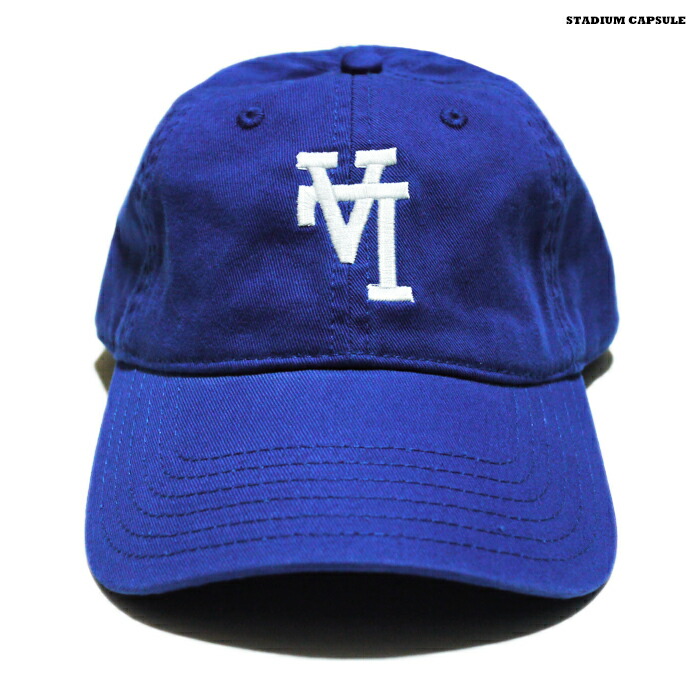 【送料無料】STADIUM CAPSULE STRAP BACK CAP【BLUE】 (通販 メンズ レディース 男 女 兼用 帽子 6パネル キャップ ローキャップ 青 ブルー)