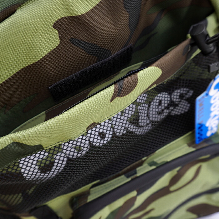 cookies camo backpack
