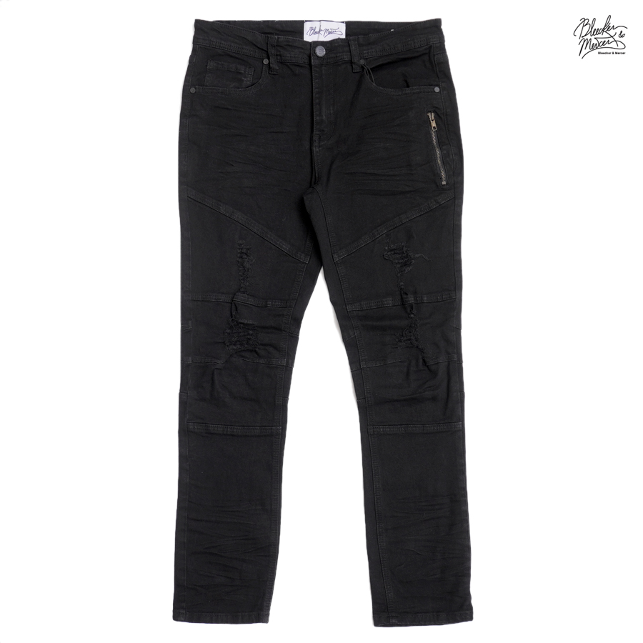 【楽天市場】【送料無料】BLEU NOIR DISTRESSED JEANS