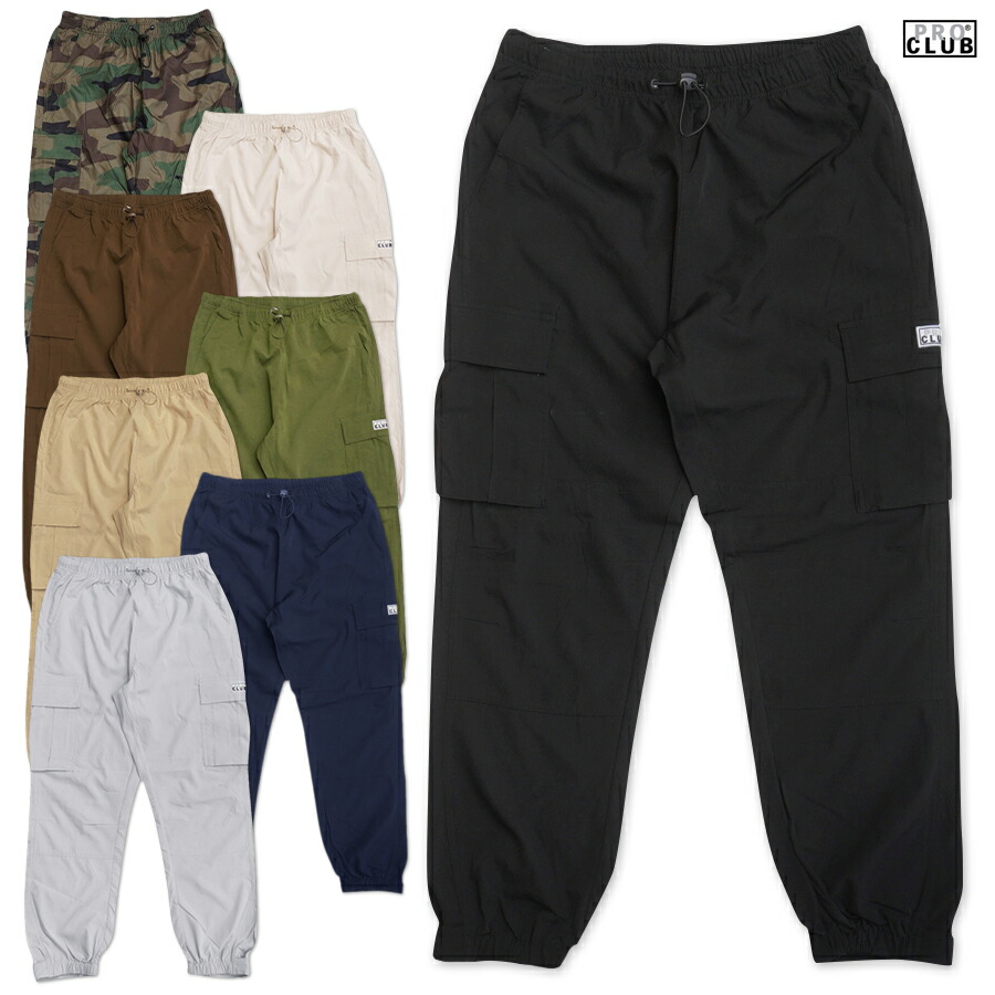 楽天市場】PRO CLUB プロクラブ バギーデニム カーゴパンツ