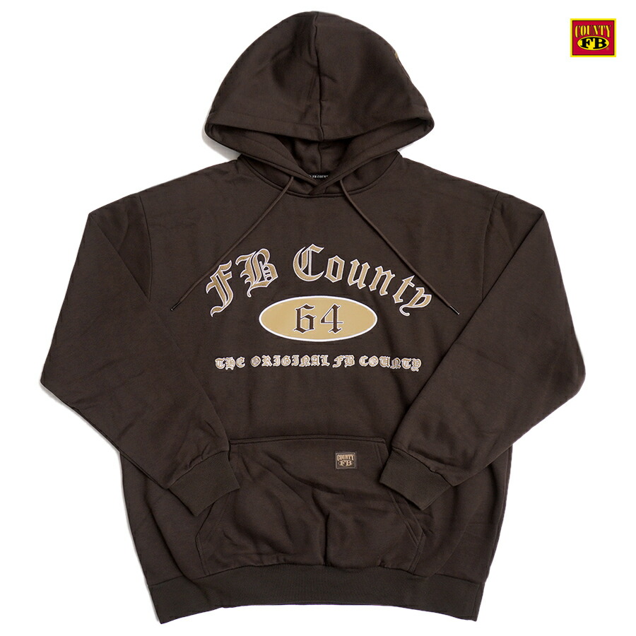 【楽天市場】【送料無料】FB COUNTY 64 HOODIE【BLACK】(M