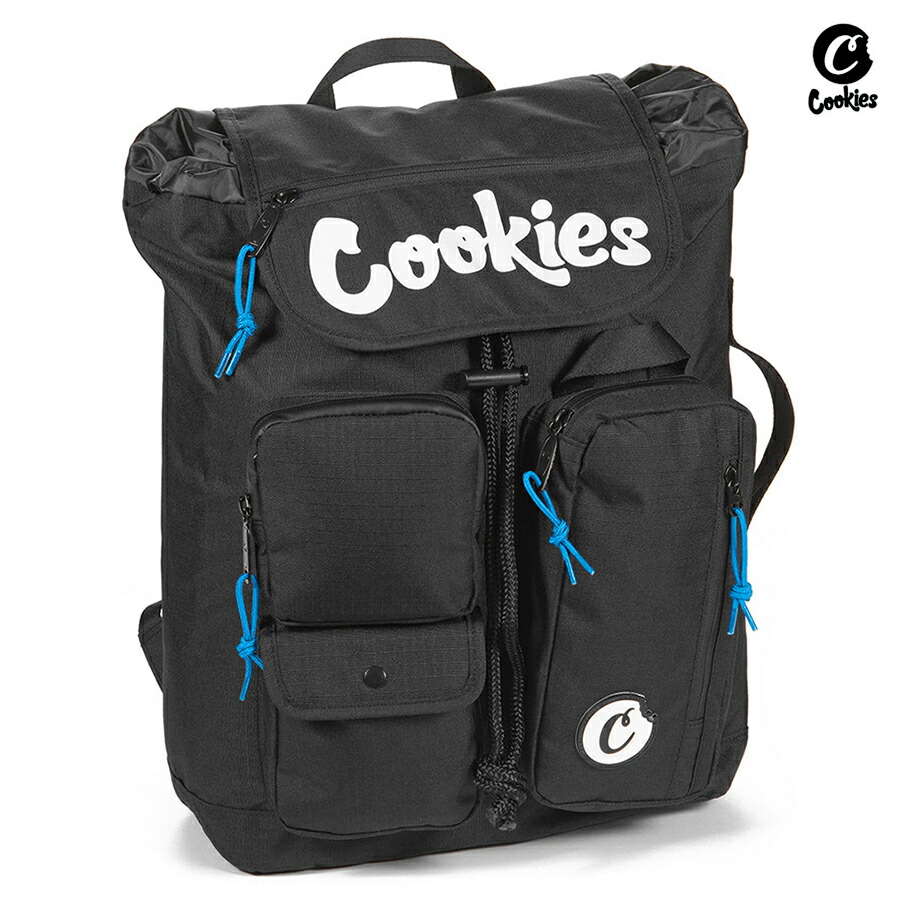 【楽天市場】【送料無料】COOKIES VOYAGER WEEKEND BACKPACK【BLACK】(クッキーズ 通販 バッグ バックパック