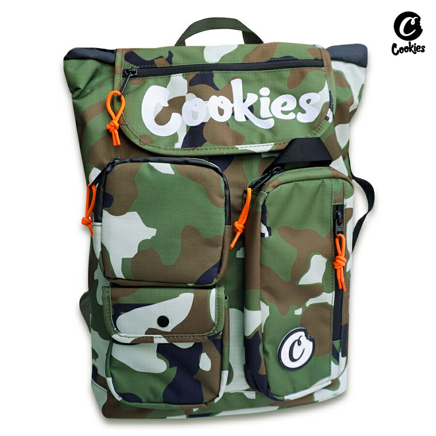 【楽天市場】【送料無料】COOKIES VOYAGER WEEKEND BACKPACK【CAMOUFLAGE】(クッキーズ 通販 バッグ