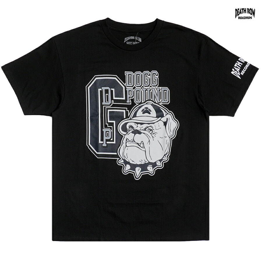 【楽天市場】【送料無料】DEATH ROW RECORDS × THA DOGG POUND G Tシャツ【BLACK】(L・XL・2XL ...