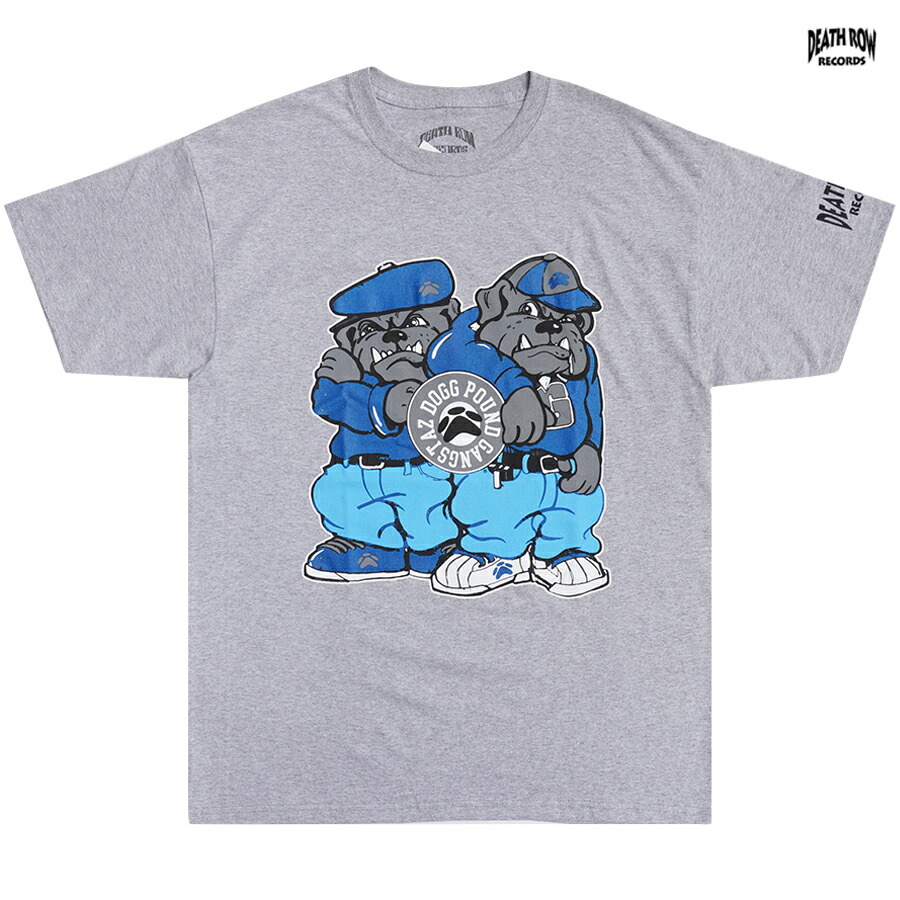 【楽天市場】【送料無料★ラスト1点】DEATH ROW RECORDS × THA DOGG POUND BULLDOGG Tシャツ【GRAY ...