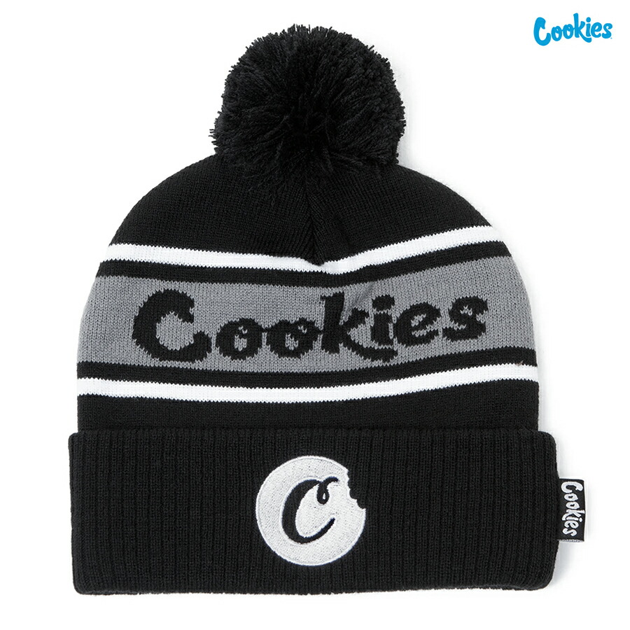 COOKIES CULTIVATORS POM BEANIE BLACK CAP Indoor Class Online Store