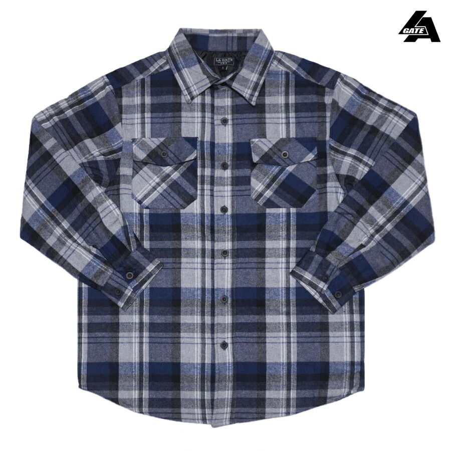 【貨物輸送無料】天使の都市 GATE QUILTING JACKET【NAVY×GRAY】(M・L・XL・2XL)(エルエーゲート 通信販売 大層らしい大きさ YAGO キルティング上衣 アウター プルオーバー上衣 上衣 照合のしるし)