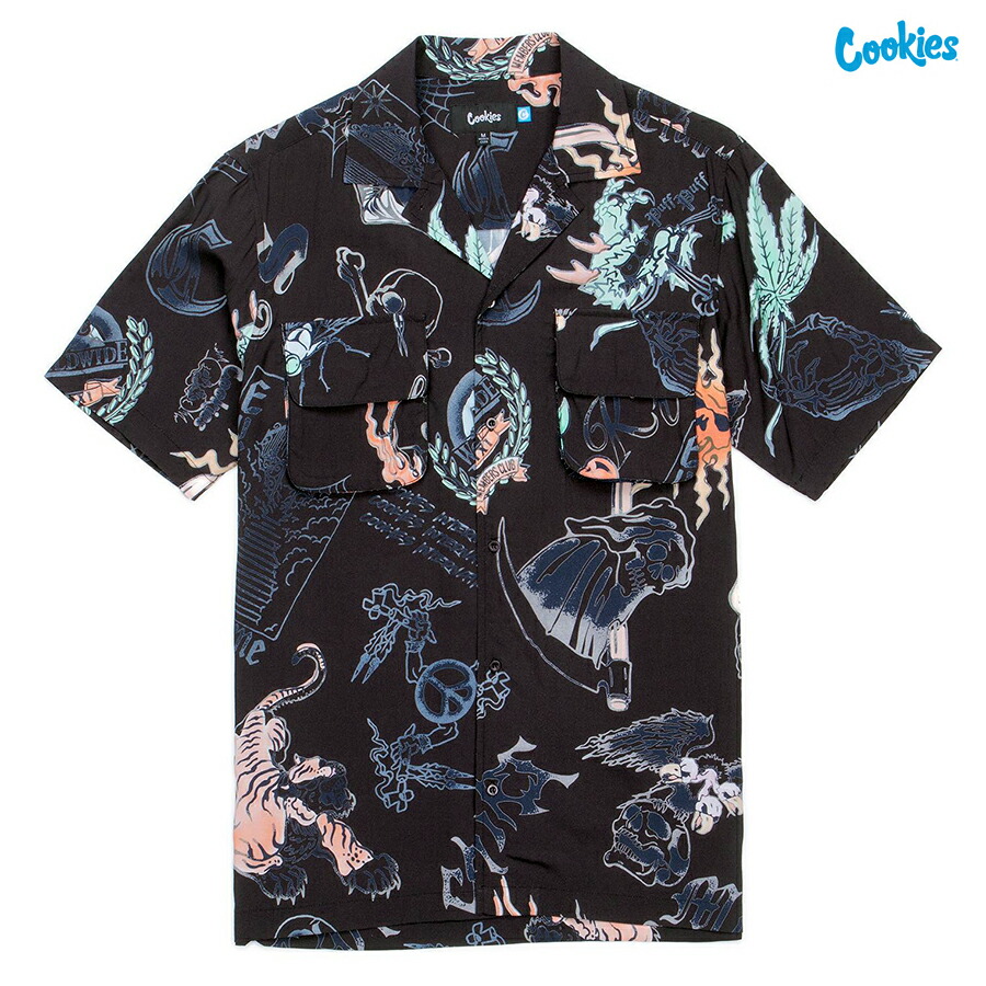 【Cookies】米国人気 Heaven Can Wait ロゴ 半袖Ｔシャツ 関送込 Cookies Heaven Can Wait Light Blue T-Shirt | Dulles Town Center