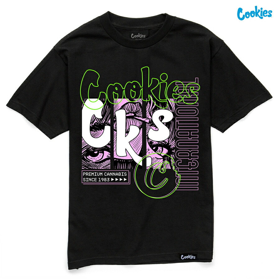 【Cookies】米国人気沸騰 Original ロゴ V3 半袖Tシャツ 関送込 cks-025j-009model01.jpg