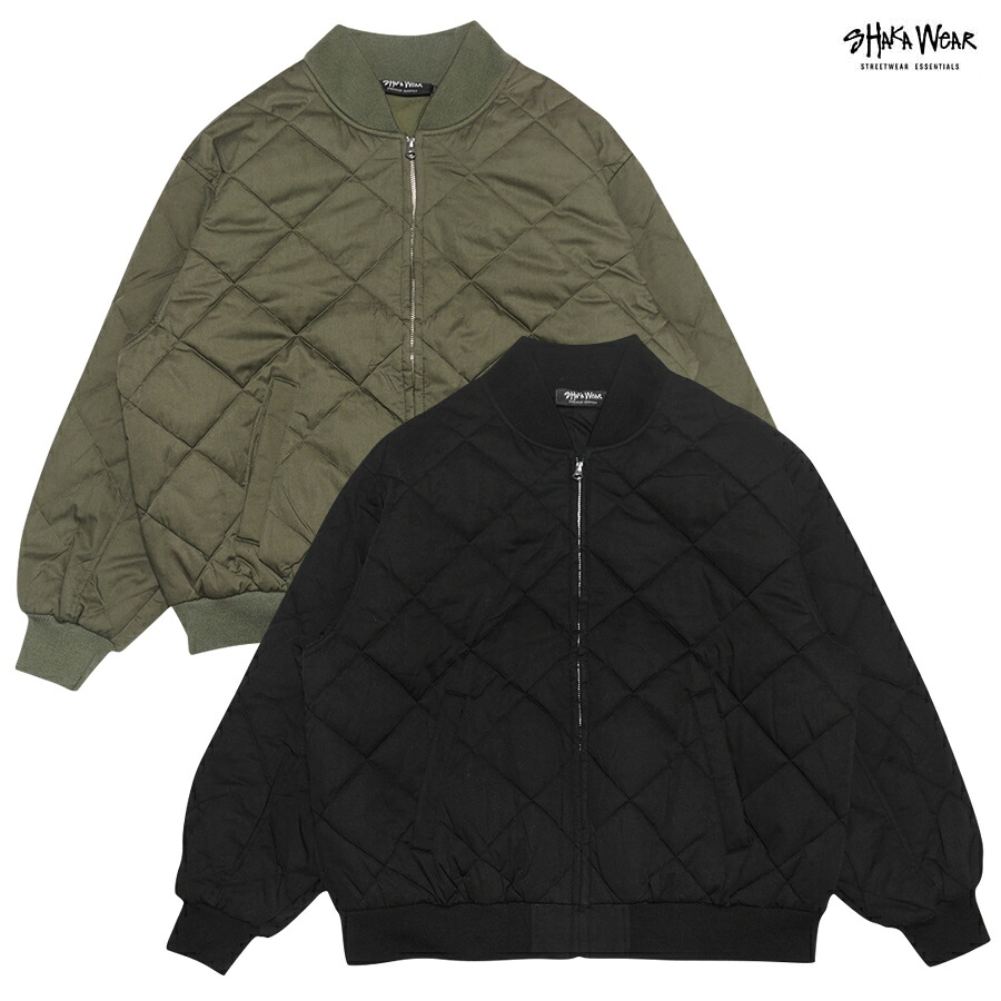 Shajacket 【楽天市場】【SPECIAL PRICE★送料無料】SHAKA WEAR DIAMOND QUILTED JACKET【BLACK/OLIVE ...