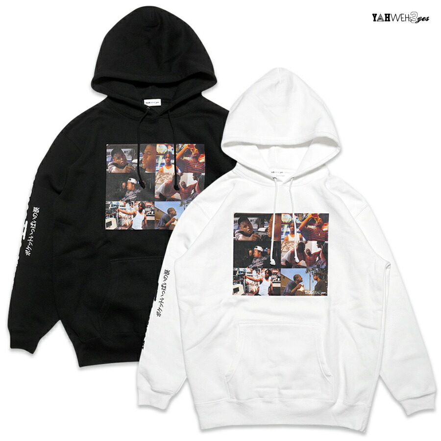 【送料無料】YAHWEHS EYES PULLOVER HOODIE【WHITE/BLACK】(M・L・XL・2XL)(ヤハウェズアイズ 通販 服 メンズ 大きいサイズ パーカー プルオーバー スウェット ヘビーウエイト 厚手)|Indoor Class Online Store