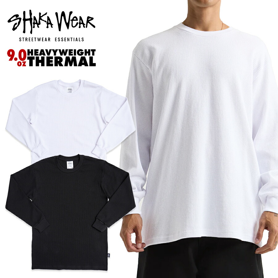 楽天市場】SHAKA WEAR 7.5 OZ MAX HEAVYWEIGHT LONG SLEEVE T