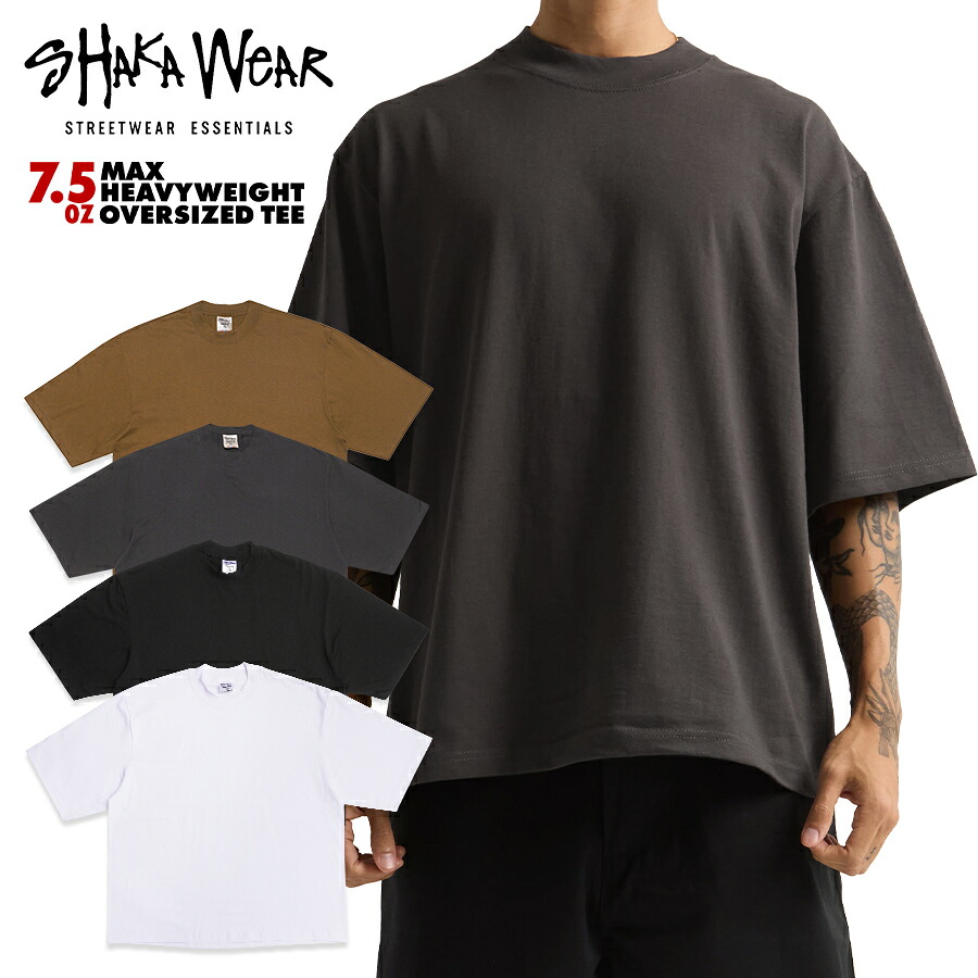 楽天市場】【メール便対応】SHAKA WEAR 7.5 OZ MAX HEAVYWEIGHT