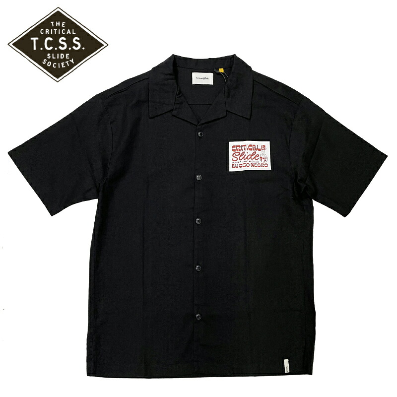 【20%OFF】TCSS ティーシーエスエス RAMIE SS SHIRT メンズ シャツ 半袖 BLACK Lサイズ
