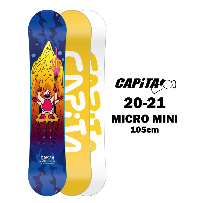 Capita キャピタ Micro Mini マイクロミニ キッズ 21 スノーボード 板 キャンバー リバース 105cm Highsoftsistemas Com Br