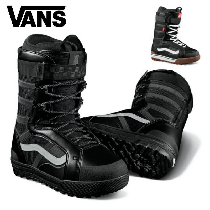 【VANS バンズ HI-STANDARD PRO 22-23 スノーボード ブーツ 紐 BLACK/WHITE メンズプロダクト