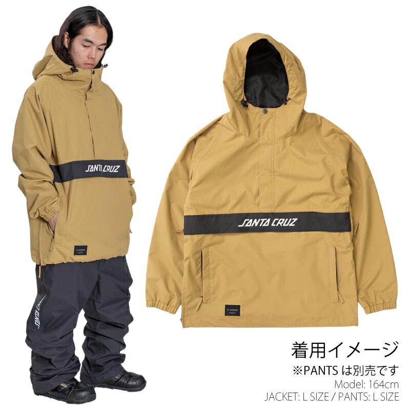 人気TOP AA ダブルエー SC ANORAK JACKET - BEIGE BLACK 22-23 メンズ スキー スノーボード ジャケット  qdtek.vn