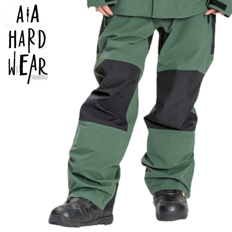 AA ダブルエー GIRL STORM PANTS - GREEN 22-23 レディース スキー スノーボード パンツ まとめ買いでお得