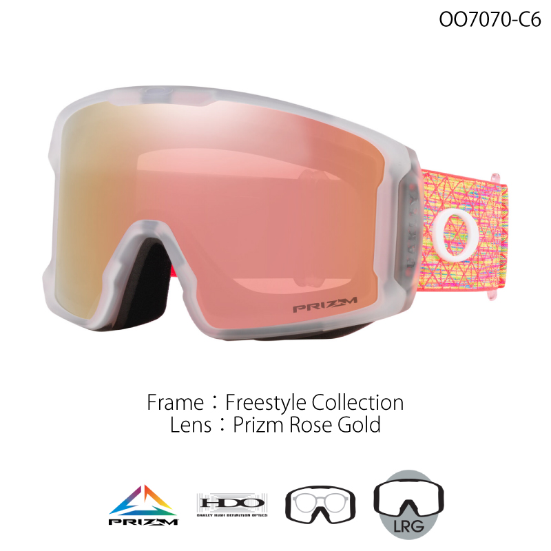 OAKLEY オークリー LINE MINER L Freestyle Collection Prizm Rose