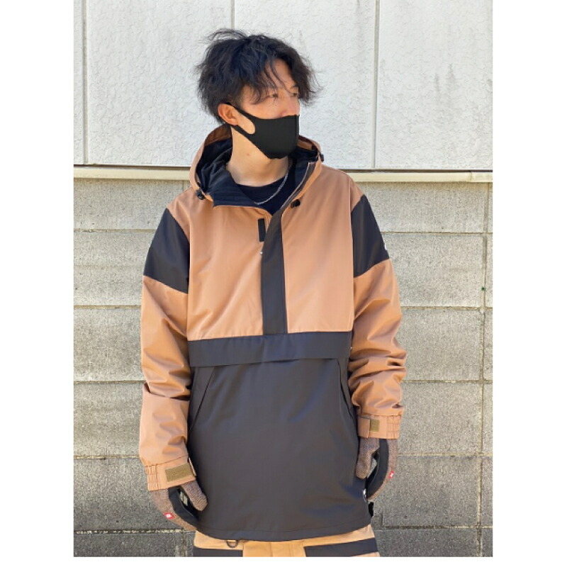 VESP ベスプ DIGGERS VPMJ1028 ジャケット JACKET スノーボード 22-23 PULLOVER ウエア - スキー TAN