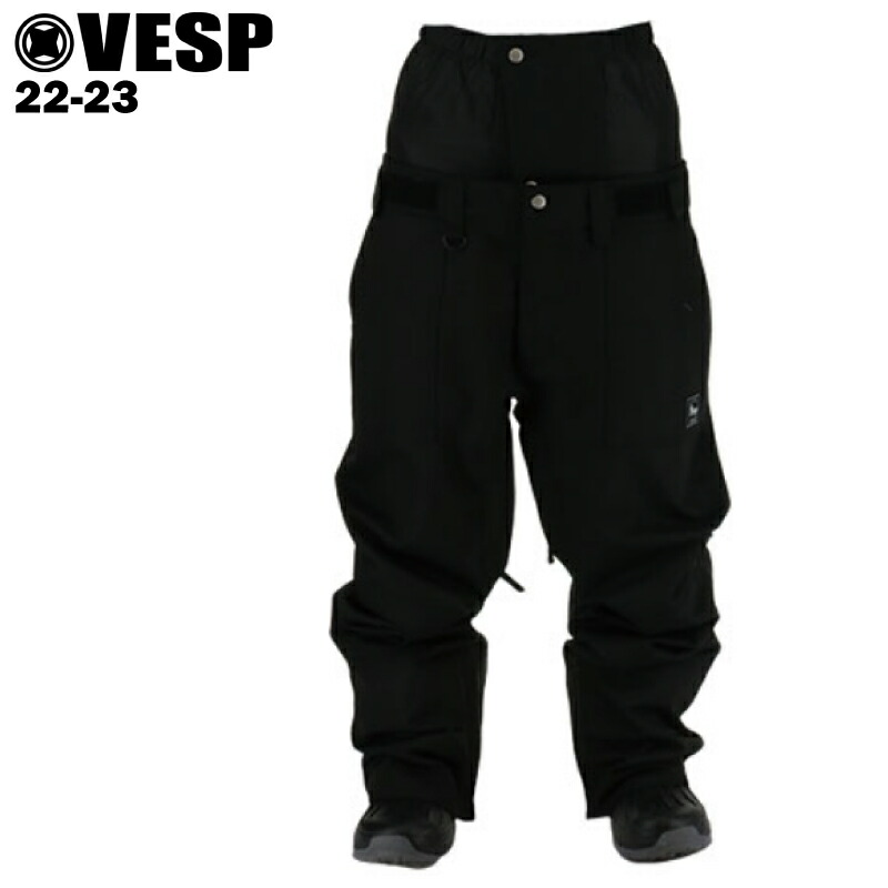 熱い販売 VESP ベスプ BB7 STANDARD PANTS - BK 22-23 スキー スノーボード ウエア パンツ VPMP1029  fucoa.cl