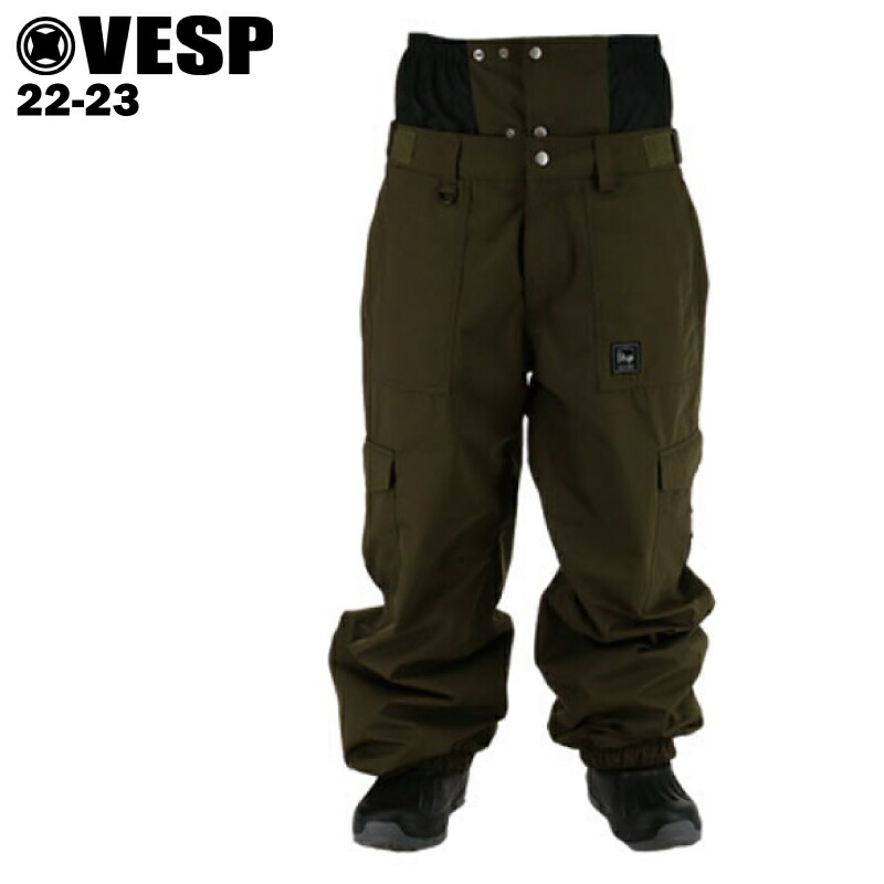 全品最安値に挑戦 VESP ベスプ WIDE JOGGER CARGO PANTS - OL 22-23 スキー スノーボード ウエア パンツ カーゴ  VPMP1030 fucoa.cl