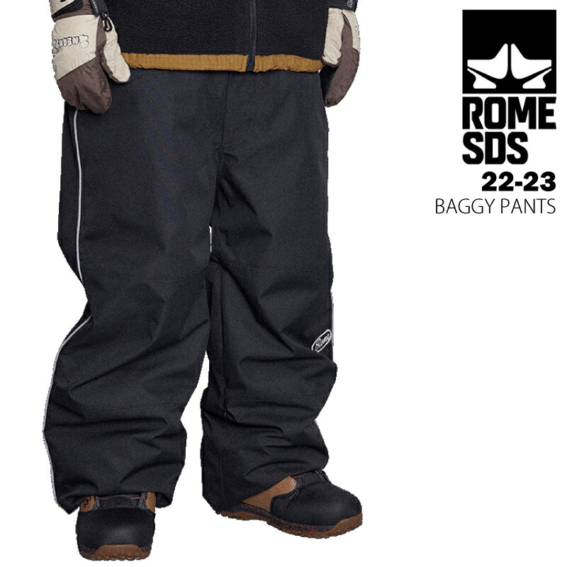 定番新作 ROME ローム ウェア BAGGY PANTS 21-22 SMOKE メンズ パンツ