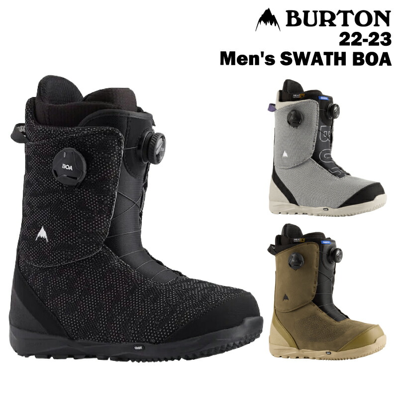 海外最新 BURTON バートン Men's Swath Boa 22-23 メンズ スノーボード