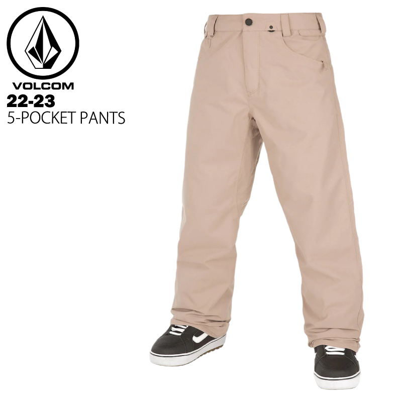 2022正規激安】 VOLCOM ボルコム MENS 5-POCKET PANTS - DARK KHAKI 22