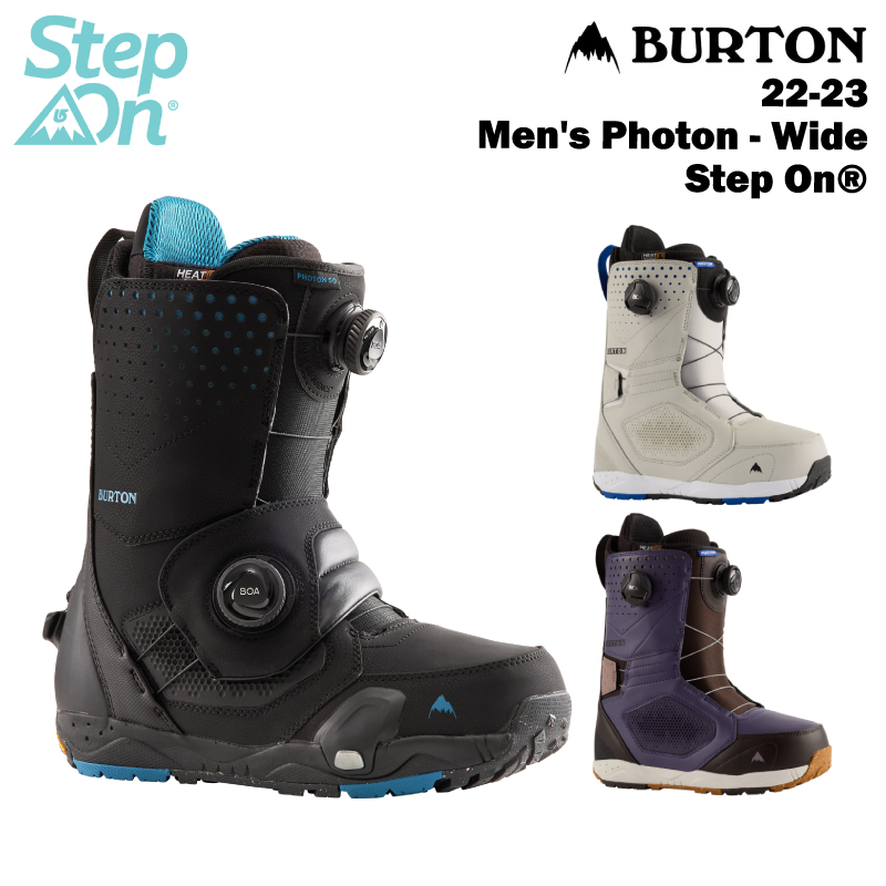 最高級のスーパー BURTON バートン Men's Photon - Wide Step On® 22