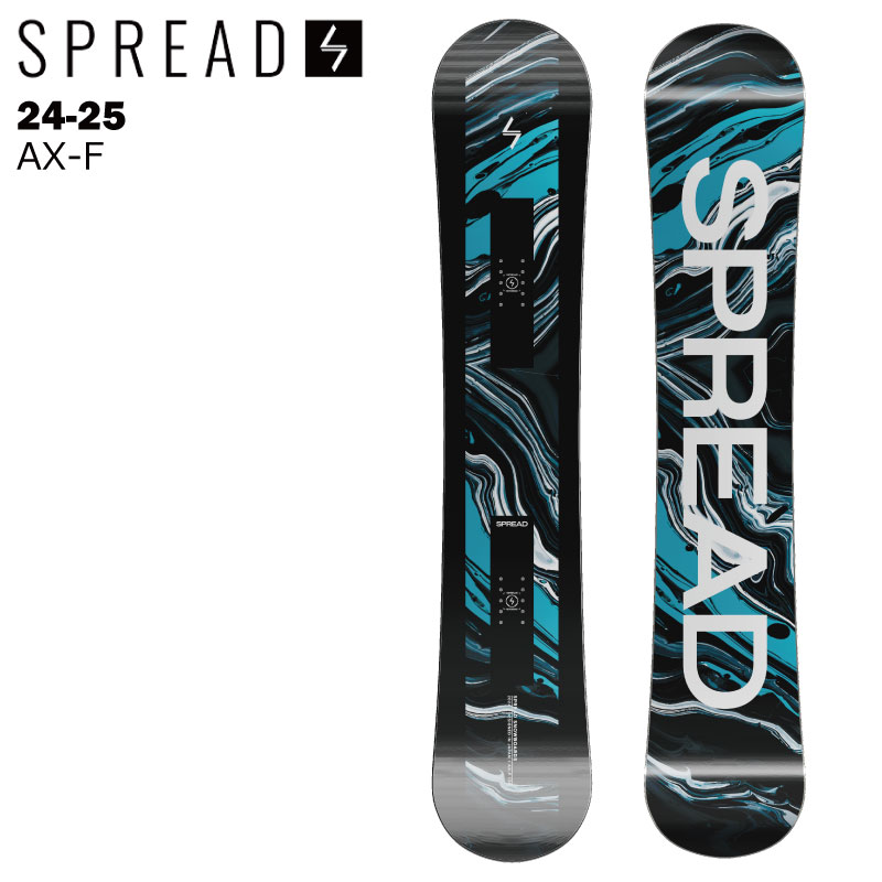 最新　24/25 SPREAD AX-F CV 148cm グラトリ　キャンバー 24-25 SPREAD(ｽﾌﾟﾚｯﾄﾞ)・AX-F/CV [145cm,148cm,150cm,152cm
