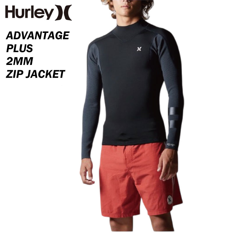 HURLEY ハーレー ADVANTAGE PLUS 2MM ZIP JACKET 　MZFZJK25 メンズ/ウェットスーツ