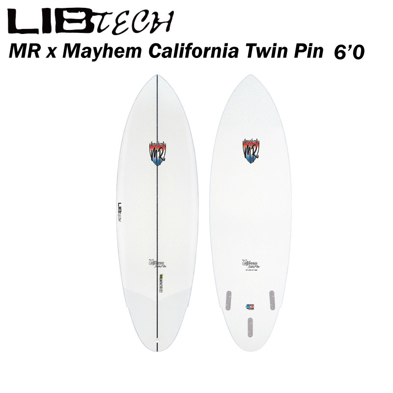 【20％OFF】LIB TECK リブテック　MR x Mayhem California Twin Pin　6’0