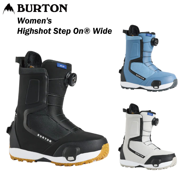 【22%OFF】BURTON バートン Women's Highshot Step On・・ ウィメンズ ハイショット Step On・・ ワイド スノーボードブーツ