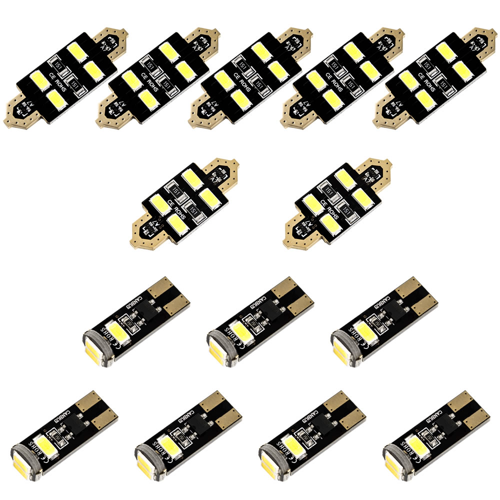 メルセデスベンツ W639 Vクラス 前期 [H18.10-H23.2] LED ルームランプ 金メッキ キャンセラー内蔵 SMD 56発 14点セット