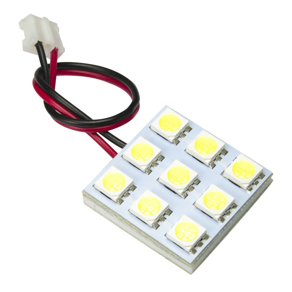 楽天市場】12V SMD24連 4×6 LED 基板 総発光数72発 ルームランプ ホワイト : イネックスショップ