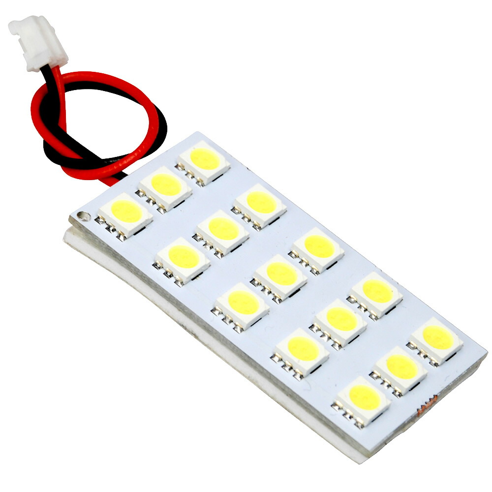 【楽天市場】24V SMD15連 3×5 LED 基板 総発光数45発 ルームランプ ホワイト 大型車用 : イネックスショップ