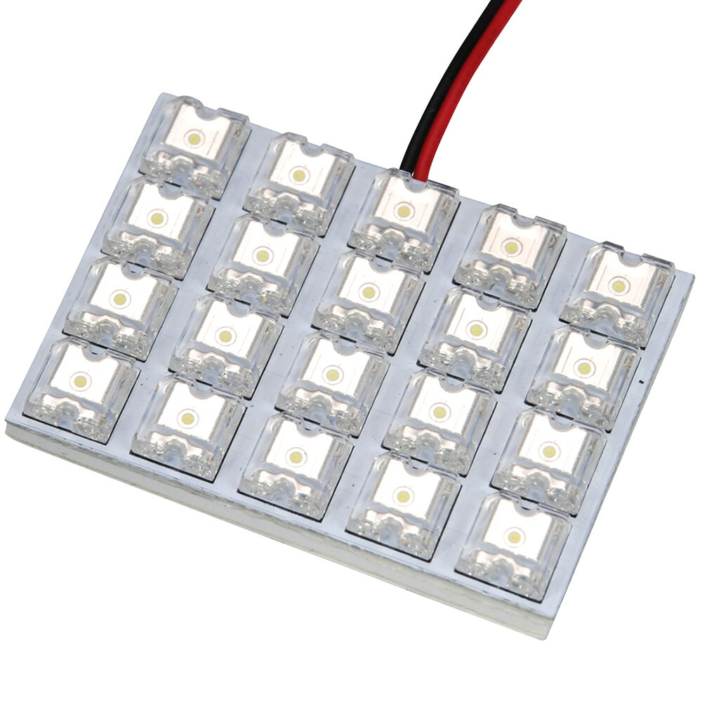 楽天市場】12V SMD8連 2×4 LED 基板 総発光数24発 ルームランプ ホワイト : イネックスショップ