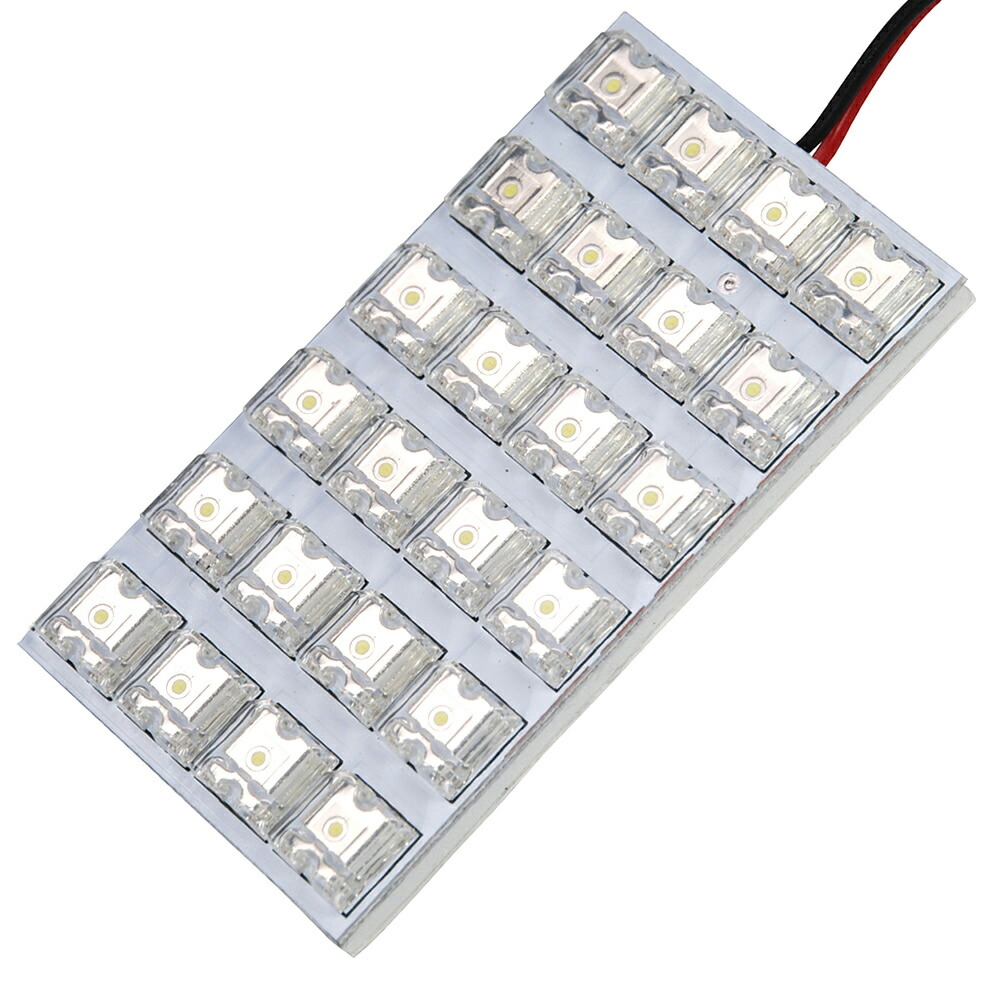 楽天市場】12V SMD24連 4×6 LED 基板 総発光数72発 ルームランプ ホワイト : イネックスショップ